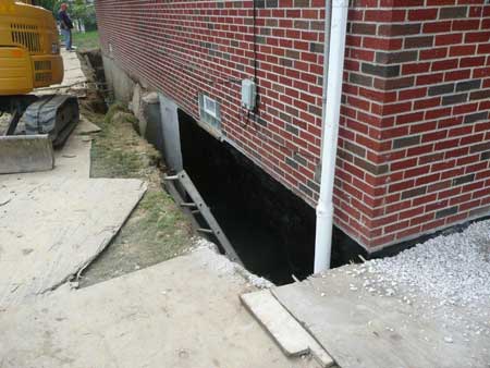 Basement Remodeling gallery - BasementWaterProofing Exterior ASR