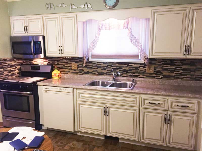 Cabinet Refacing gallery - akron cabinet refacing completed 1130
