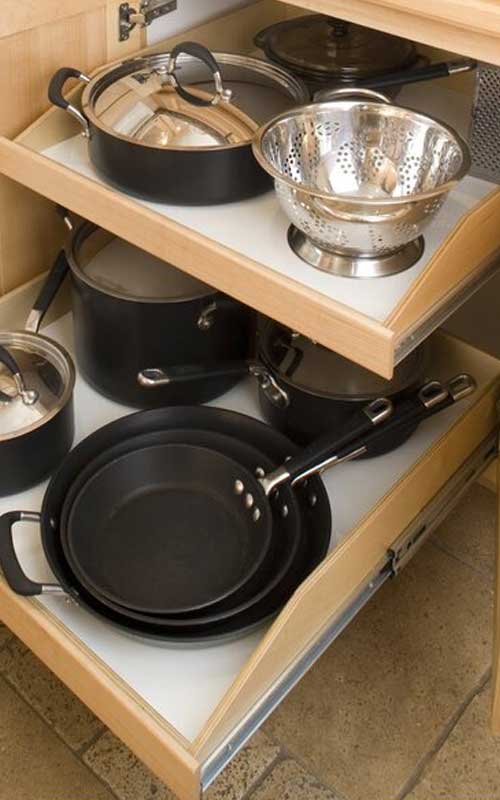 Cabinet Refacing gallery - cabinet refacing option rolling shelves cleveland