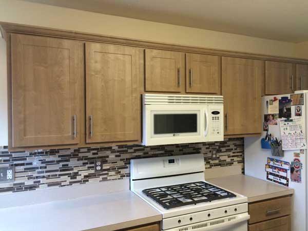 Kitchen Remodeling gallery - completed  kitchen cabinet refacing 1