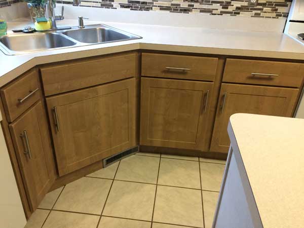 Kitchen Remodeling gallery - completed  kitchen cabinet refacing 2