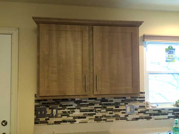 Kitchen Remodeling gallery - completed  kitchen cabinet refacing 3