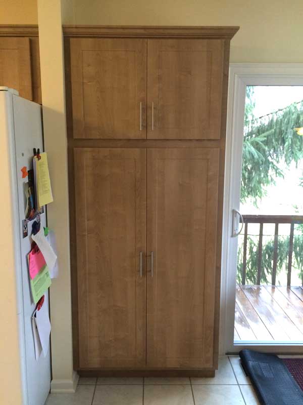 Kitchen Remodeling gallery - completed  kitchen cabinet refacing 5