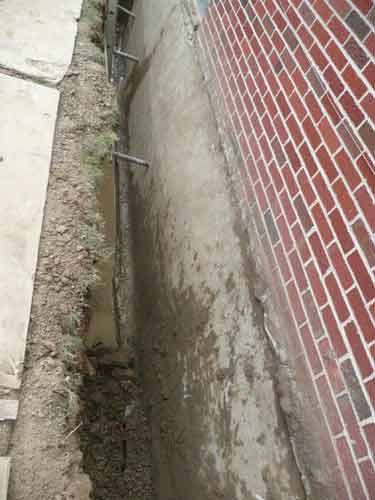Roofing gallery - exterior basement waterproofing 4
