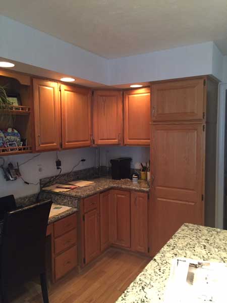 Cabinet Refacing gallery - kitchen cabinet refacing chagrin falls b1
