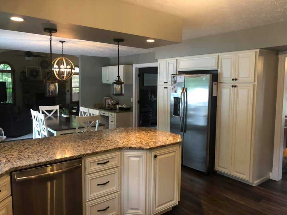 Basement Remodeling gallery - mentor cabinet reface after 3