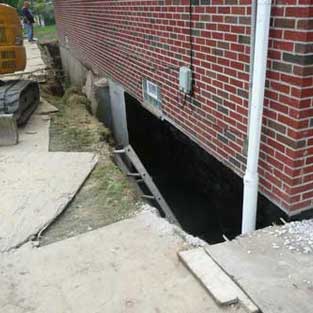 Basement Waterproofing gallery - service basement waterproofing